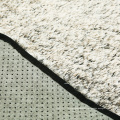 Solid PV fleece carpet with anti-slip back for living room made in China